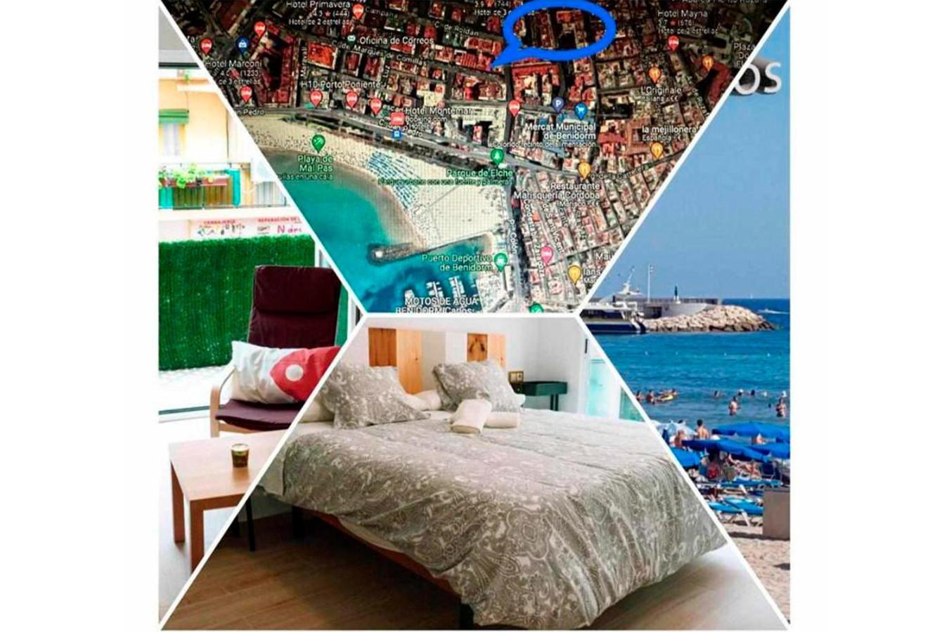 Centralmar Centro Superior Apartaments Benidorm Exteriör bild